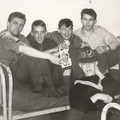 1966 van l naar R, Calixte Decorte Ooigem, Alex Vannuytven, Jean Verstraete Koekelare, Willy Cousin in de voorgrond ikzelf..jpeg